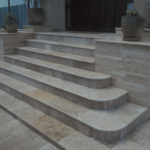 Placi Travertin Kale Rustic Antichizat 1LSF - 1 lungime bastonata 33 x 61 x 3 cm