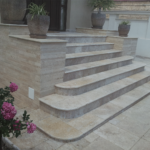 Placi Travertin Kale Rustic Antichizat 1LSF - 1 lungime bastonata 33 x 61 x 3 cm