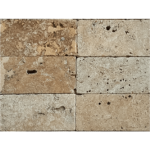 Placi Travertin Mix Com Antichizat 15.2 x 30.5 x 3 cm