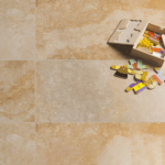 Placi Travertin Multi Crema Slefuit Chituit 30.5 x 61 x 1.2 cm