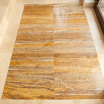 Placi Travertin Mystic Epoxy VC Lustruit Nechituit 30 x 60 x 1.5 cm