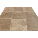 Placi Travertin Noce CC Lustruit Chituit Eco 45.7 x 45.7 x 1.2 cm