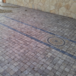 Placi Travertin Noce Rustic Antichizat 10 x 10 x 1 cm
