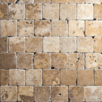 Placi Travertin Noce Rustic Antichizat 10 x 20 x 1 cm