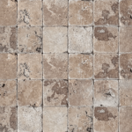 Placi Travertin Noce Rustic Antichizat 10 x 20 x 1 cm