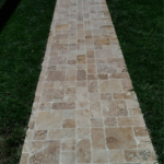 Placi Travertin Noce Rustic Antichizat 3D x 1 cm
