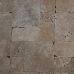 Placi Travertin Noce Rustic Antichizat 3D x 1 cm