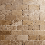Placi Travertin Noce Rustic Antichizat 7.6 x 15 x 1 cm