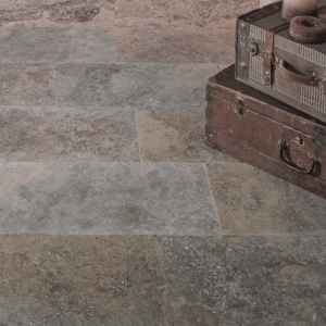 Placi Travertin Silver CC Slefuit Chituit 30.5 x 61 x 1.2 cm
