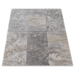 Placi Travertin Silver CC Slefuit Chituit 30.5 x 61 x 1.2 cm