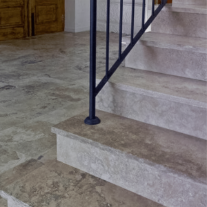Placi Travertin Silver CC Lustruit Chituit 30.5 x 61 x 1.2 cm