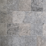 Placi Travertin Silver Antichizat 10 x 10 x 1 cm