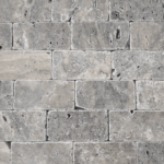 Placi Travertin Silver Rustic Antichizat 7.5 x 15 x 1 cm