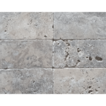 Placi Travertin Silver Rustic Antichizat 7.5 x 15 x 1 cm