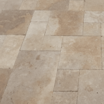 Placi Travertin Ivory Antichizat 10 x 10 x 5 cm