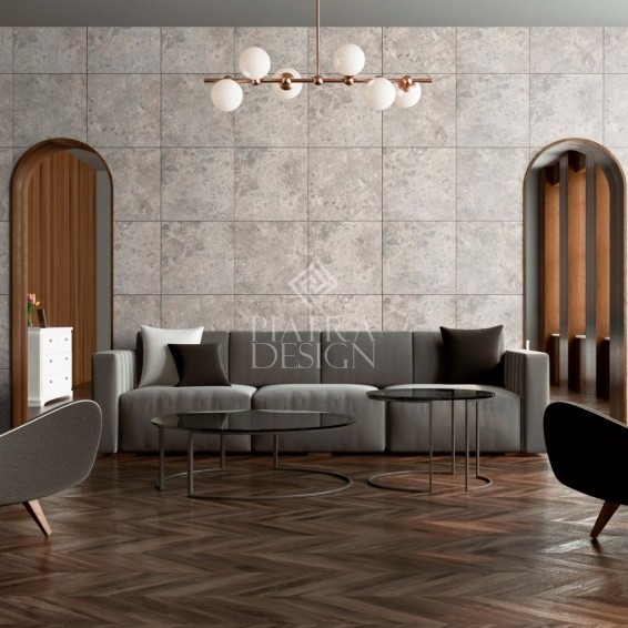 Tundra Grey 2 Placi Marmura Tundra Grey Lustruit 30.5 x 61 x 1.2 cm - imagine 1