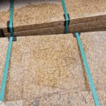 Trepte Granit Gold Fiamat 1 Lungime Bizotata 100 x 30 x 4 cm
