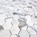 Mozaic Marmura Lila Hexagon Lustruit 5 x 1 cm - imagine 6