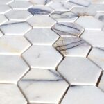 Mozaic Marmura Lila Hexagon Lustruit 5 x 1 cm - imagine 7