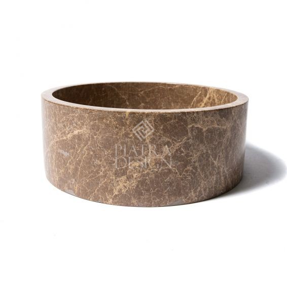 lvm-k007-5 Lavoar Marmura Emperador Light K007 40.6 x 15 cm - imagine 1