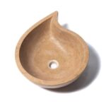 Lavoar Travertin Noce K043 40 x 52 x 15 cm