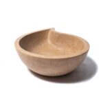 Lavoar Travertin Noce K043 40 x 52 x 15 cm - imagine 3
