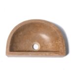 Lavoar Travertin Noce K055 26 x 40 x 10 cm - imagine 2
