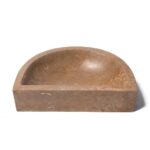 Lavoar Travertin Noce K055 26 x 40 x 10 cm