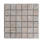 Mozaic Marmura Green Antichizat 4.8 x 4.8 x 1 cm