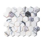 Mozaic Marmura Lila Hexagon Lustruit 5 x 1 cm - imagine 5