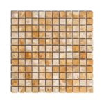 Mozaic Travertin Yellow Lustruit 2.3 x 2.3 x 1 cm - imagine 2