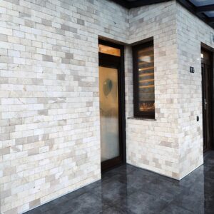 Placi Marmura Bej Rustic Antichizat 7.6 x 15 x 1 cm