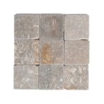 Placi Marmura Green Antichizat 10 x 10 x 1 cm - imagine 2