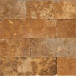 Placi Travertin Yellow Antichizat 10 x 30 x 1 cm