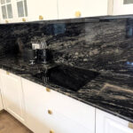 Lastra Granit Black Fantasy Lustruit GR2 cm - imagine 3