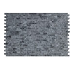 Mozaic Marmura Black Scapitat 2.3 x 4.8 x 1 cm - imagine 2