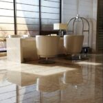 Placi Marmura Cappuccino Dark C Lustruit 61 x 61 x 1.2 cm