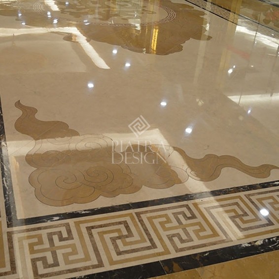 Placi Marmura Lykia Beige Dark P 30 x 60 (1) Placi Marmura Lykia Beige Dark Lustruit 30 x 60 x 2 cm - imagine 1