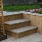 Trepte Travertin Classic Antique CC Slefuit Nechituit 1LSF - 1 lungime bastonata 100 x 33 x 3 cm