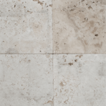 Placi Travertin Ivory Antichizat 15.25 x 15.25 x 3 cm