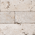 Placi Travertin Ivory Antichizat 5 x 20 x 3 cm