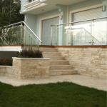 Contratrepte Travertin Classic CC Slefuit Chituit 140 x 16 x 2 cm
