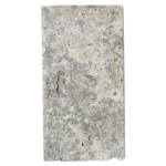 Placi Travertin Silver Rustic Antichizat 1LSF - 1 lungime bastonata 33 x 61 x 3 cm