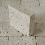 Placi Travertin Ivory Antichizat 10 x 10 x 5 cm