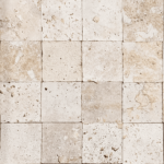 Placi Travertin Ivory Antichizat 10 x 10 x 5 cm