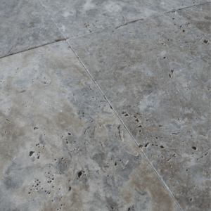 Placi Travertin Silver Antichizat 40.6 x 61 x 3 cm
