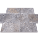 Placi Travertin Silver Antichizat 40.6 x 61 x 3 cm