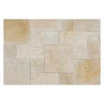 Placi Travertin Classic Antichizat Mini Roman Set x 3 cm