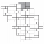 Placi Travertin Classic Antichizat Mini Roman Set x 3 cm