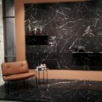Lastra Marmura Nero Marquina Lustruit GR 2 cm